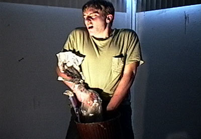 Scotch Wichmann - Performance Art - Trash Eat